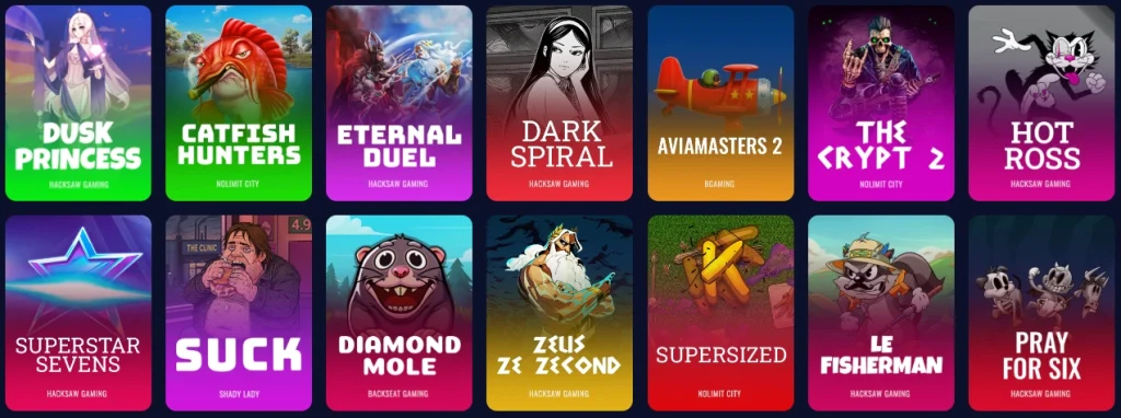 Προεπισκόπηση σελίδας συνεργάτη του Wildsino casino